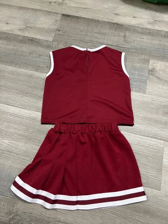 Little King Alabama Crimson Tide 2 piece cheer set size YSM - Picture 4 of 6